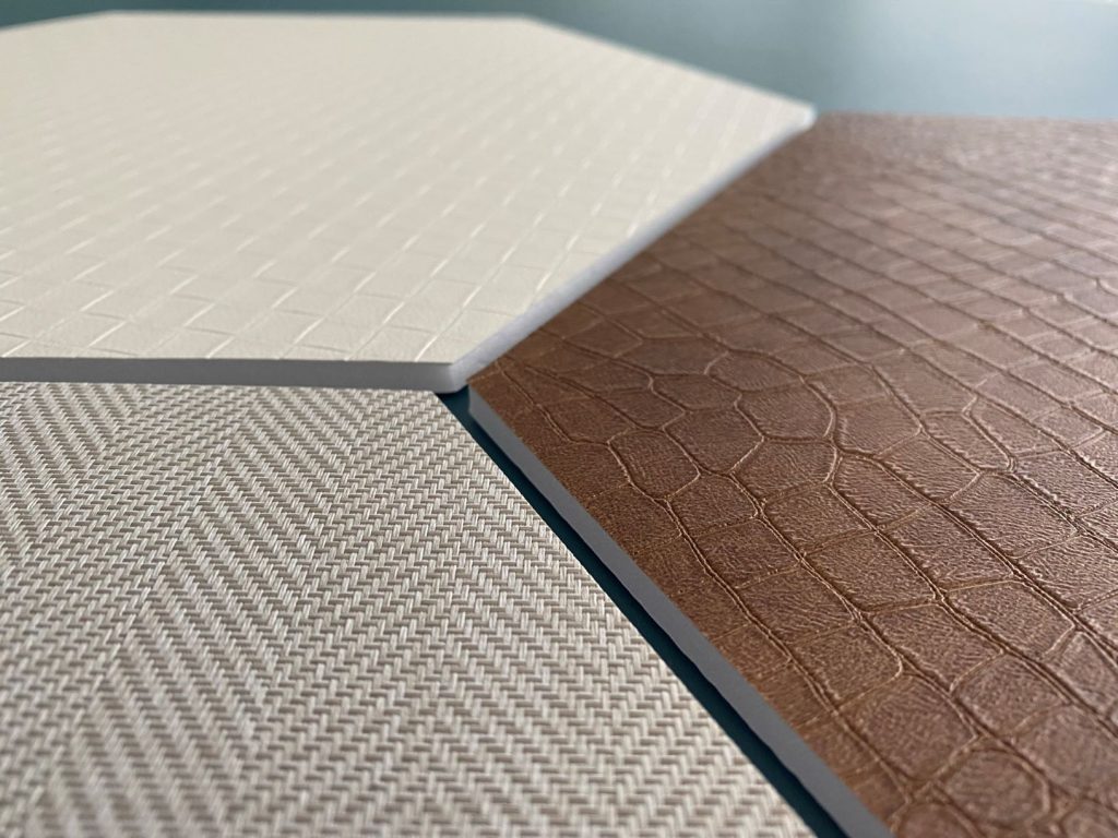 Interior Film Benefits for Designers | Interior Design Materials 4 Vinyl Texture & Leather