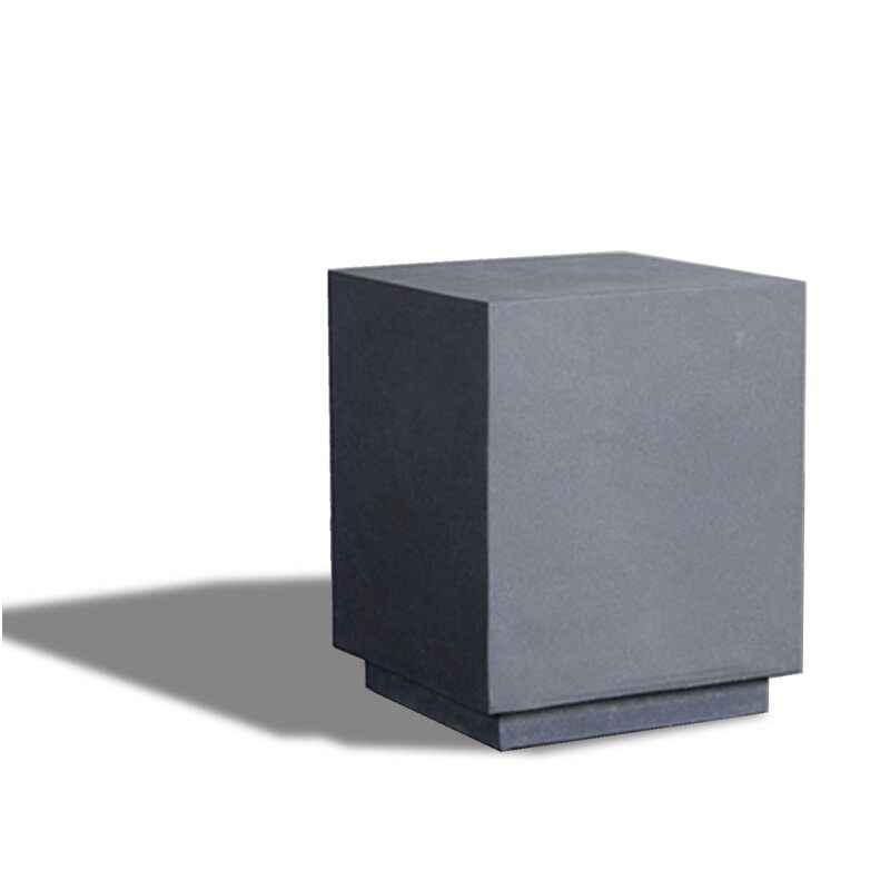 Concrete Wall Interior Design: What Finishes to Choose in 2023? 6 BurkeStone ConcreteSideTable