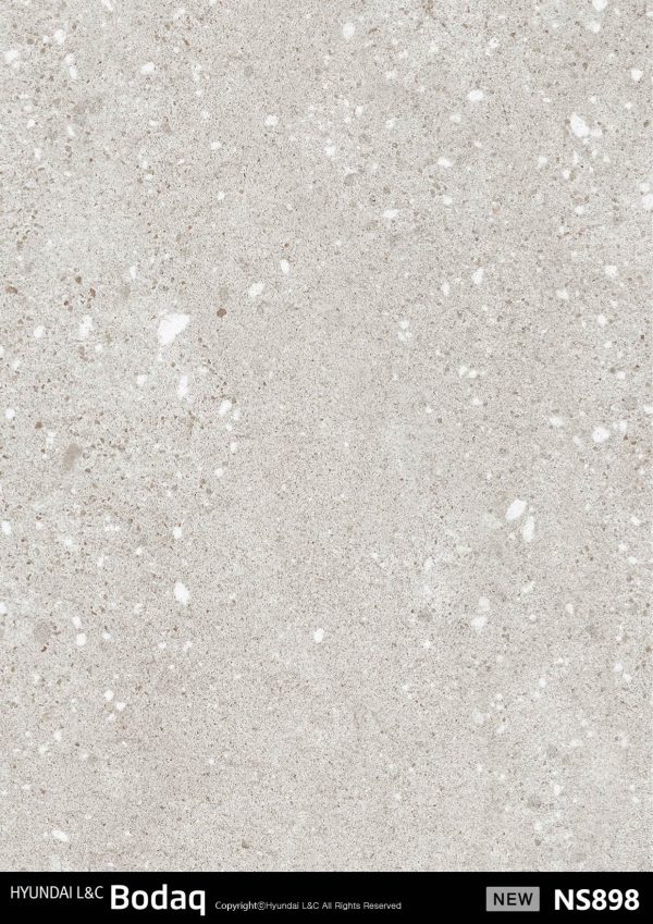NS898 Gray Flake Cement Interior Film - Stone & Marble Collection