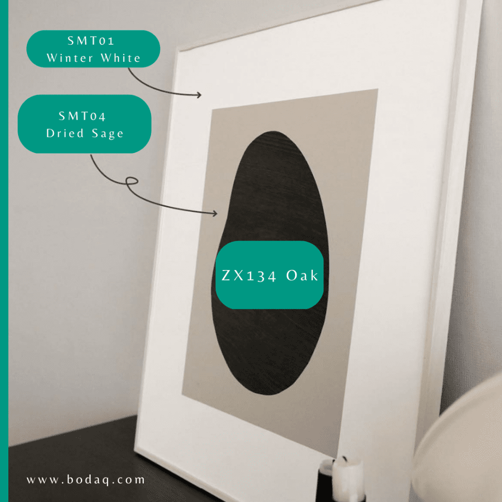 How to Repurpose Old Art Piece 11 Create your design with interior film
