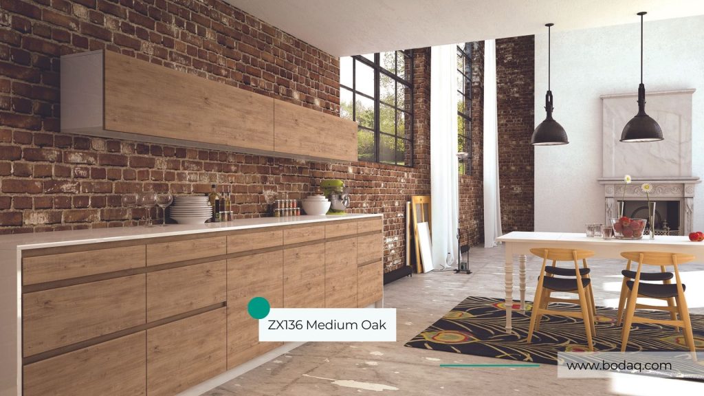 How to Update a Wooden Kitchen Cabinet? 2 How to update kitchen cabinets: use interior film