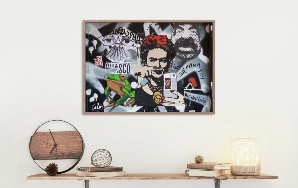How to Repurpose Old Art Piece 1 How to repurpose old art: Create a collage