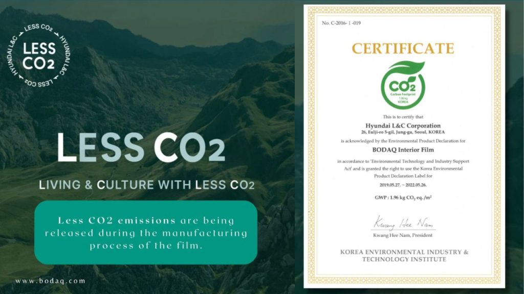 Transforming Hotels with Bodaq Finishes 16 Less CO2 generation