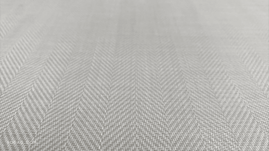 Design Trends 2024: Crafting Elegance in Every Detail 2 RF008 Beige Herringbone Weave closeup