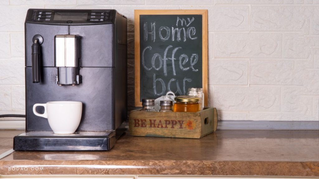 Design Trends 2024: Crafting Elegance in Every Detail 6 Coffee station with chalkboard