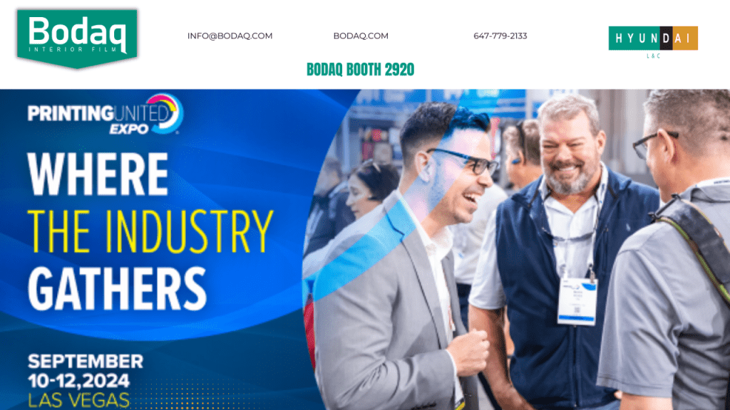 Printing United Expo 2024: Bodaq Joins Exhibitors Line-Up 1 Bodaq at Printing United Expo 2024 in Las Vegas
