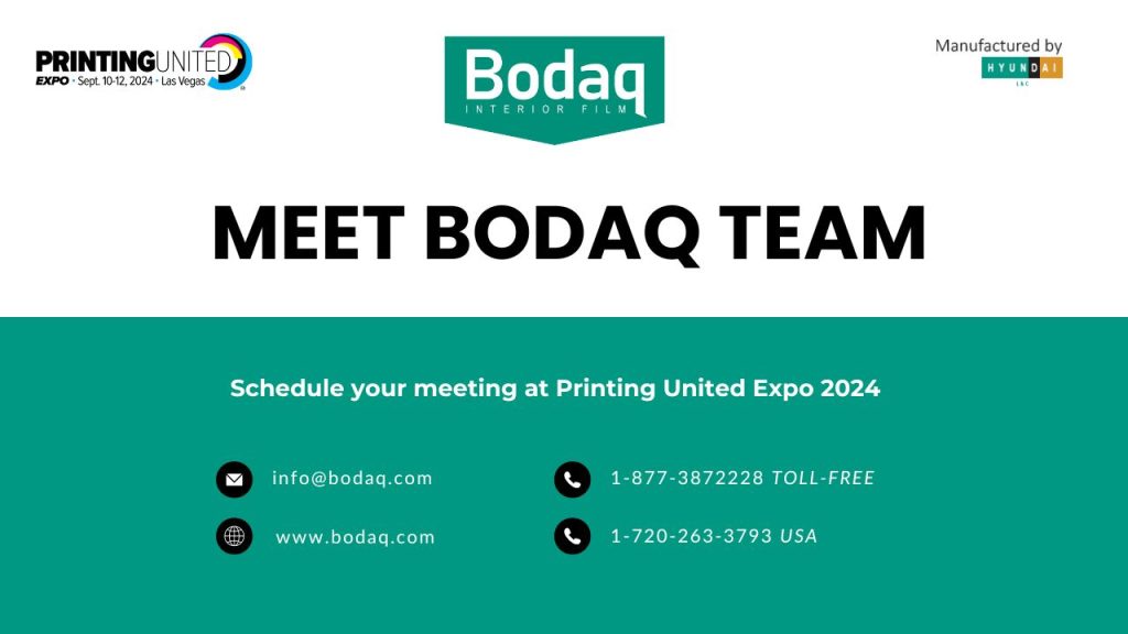 Printing United Expo 2024: Bodaq Joins Exhibitors Line-Up 4 Meet Bodaq team at the Printing United Expo 2024
