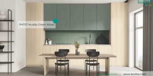 Upper Kitchen Cabinets Resurfaced with PNT07