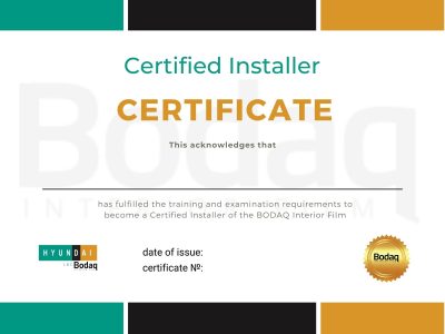 Bodaq certification
